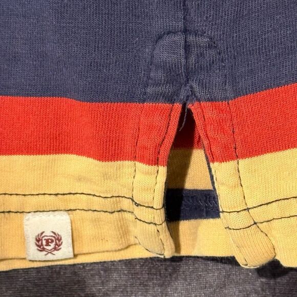 Phat Farm 3XL Polo Shirt Y2K Vintage 90s Baggy Fit Stripe Skater Retro Hip Hop - Picture 7 of 12